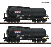 Roco 6680035 - TT - 2-tlg. Set Knickkesselwagen NACCO, Ep. V-VI
